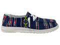 Gypsy Jazz “Tiana” Women’s Casual Slip-On Shoes – Navy Striped